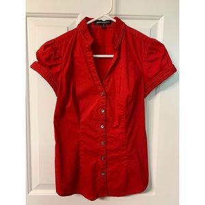 Express short sleeve button down